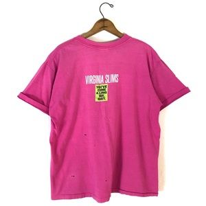 Vintage Pink Virginia Slims Cigarette Unisex Tee